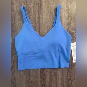 Lululemon Align tank top, Pool Party Blue, Blue, size 8.